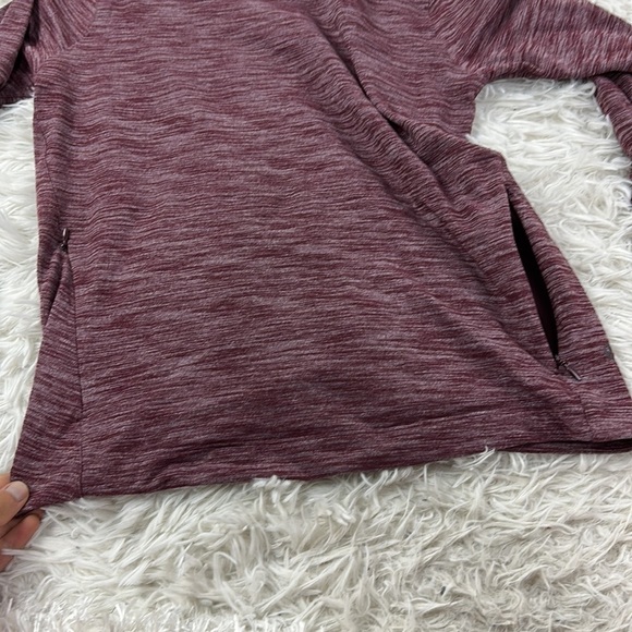 Lululemon &go City Pullover Heathered Bordeaux Drama - Picture 4 of 7